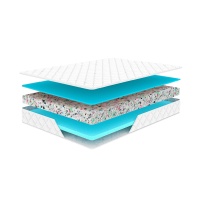 Orthopedic mattress with Rebond foam