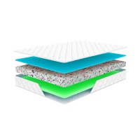 Orthopedic mattress with Rebond foam