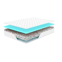 Orthopedic mattress with Rebond foam