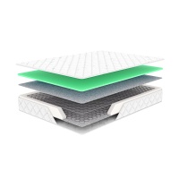 Orthopedic mattress with Bonnell spring