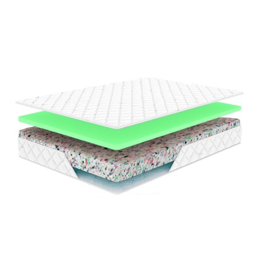 Orthopedic mattress with Rebond foam