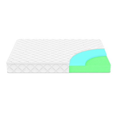 Green Soft and Ortopedic foam Mattress